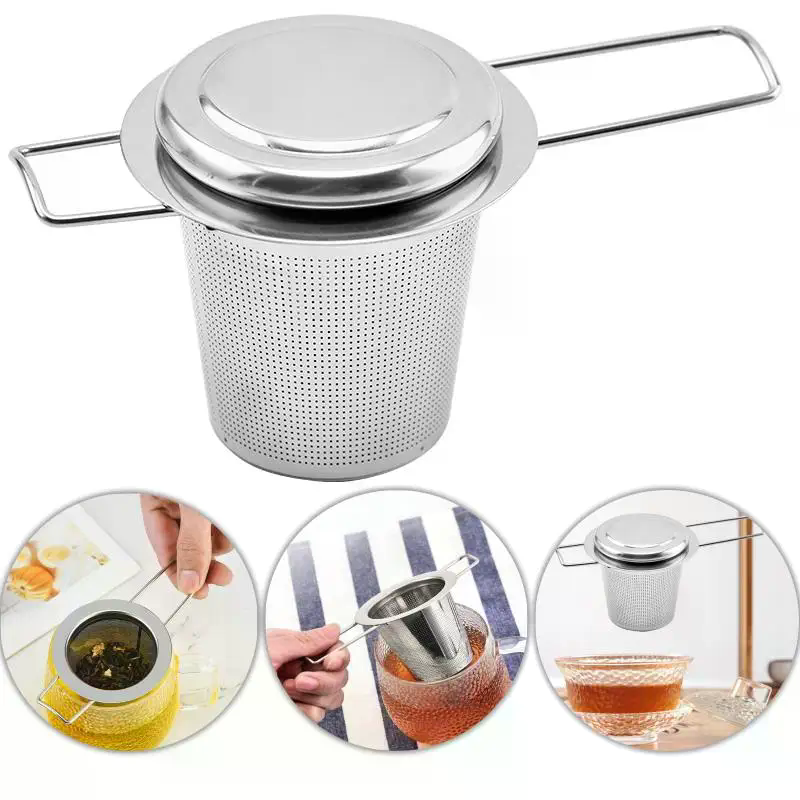 Coffee Tea Leaf - Stainless Steel Mesh Tea Infuser With