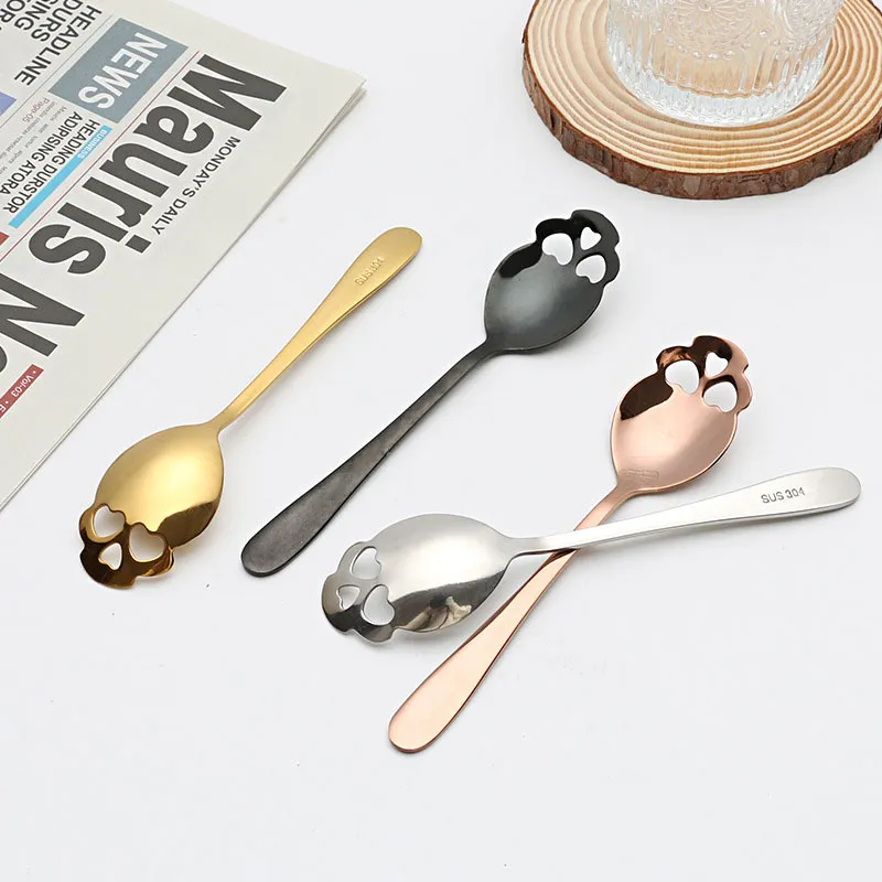 Coffee Tea Spoon - 1PCS Coffee Spoon Creative Skull Shape