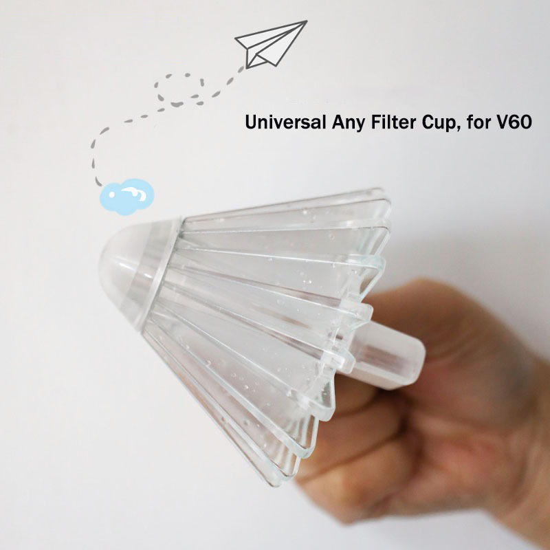 Coffee Tea Paper Cups - Hand-brewed Coffee Filter Cup Paper Presser