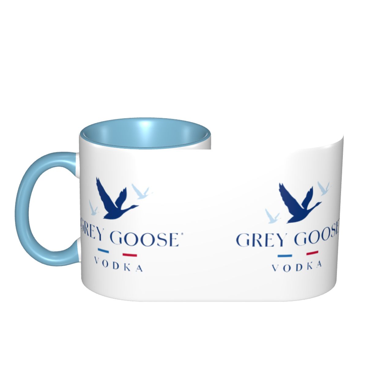 Coffee Tea Vodka - Grey Goose Vodka Mug Funny Ceramic