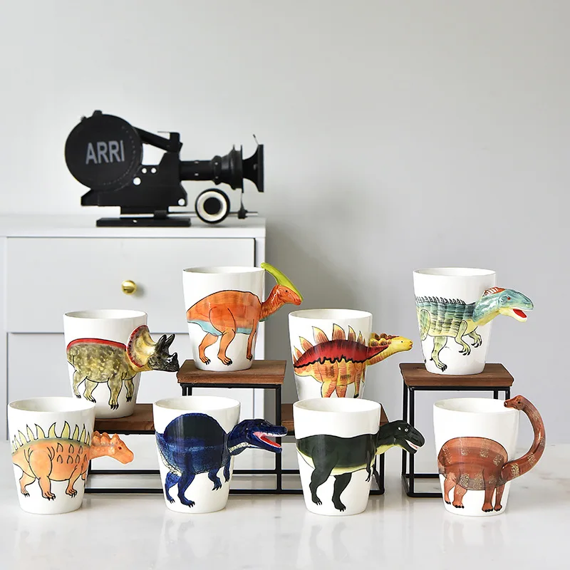 Coffee Tea Difference - Dinosaur Shaped Water Cup Cute Animal