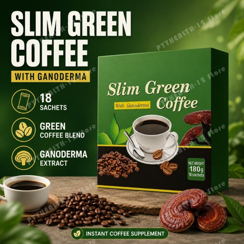 Coffee Tea For Weight Loss - Slim Green Coffee Ganoderma Green Tea
