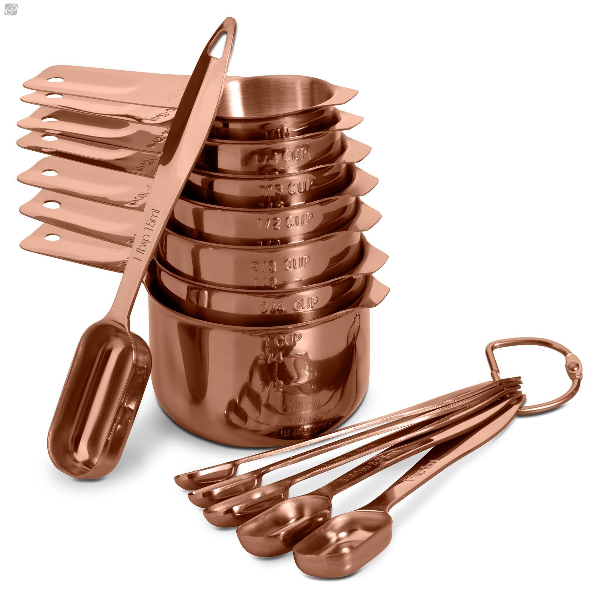 Coffee Tea Spoon - 13 Pcs Measuring Spoons Set Stainless