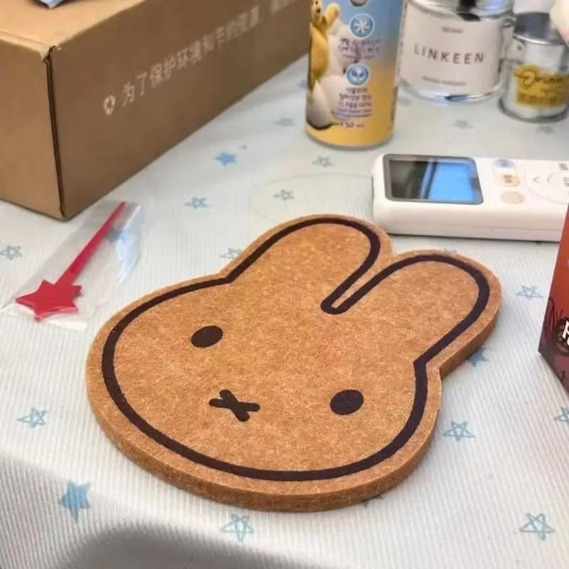 2pcs Miffy Rabbit Coasters Set - огляд і ціна Coffee Tea Photos