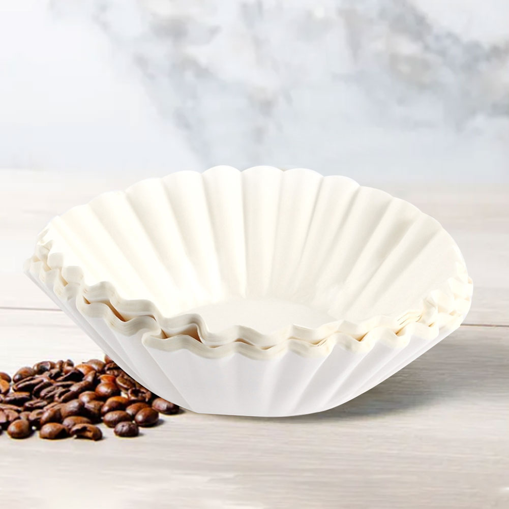 50/100Pcs Basket Coffee Filter - огляд і ціна Coffee Tea Paper Cups