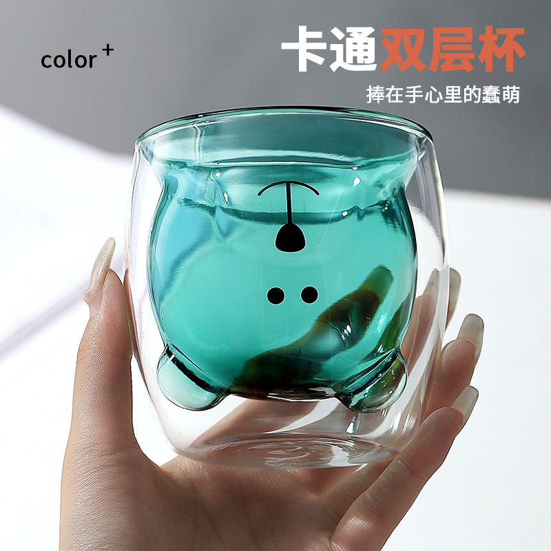 Double Wall Glass Coffee Cup H - огляд і ціна Coffee Tea Vodka