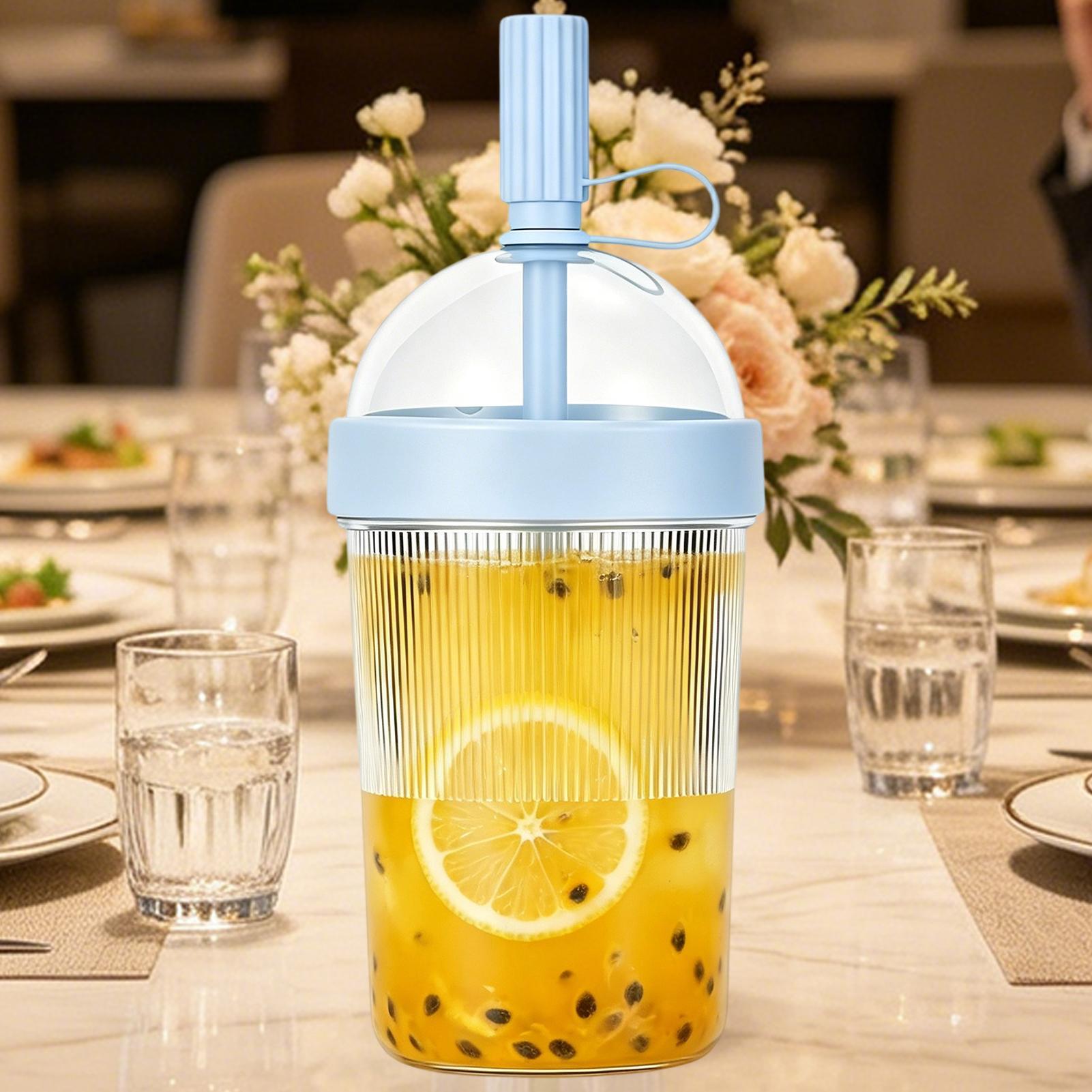 17oz Portable Straw Cup Plasti - огляд і ціна Coffee Jelly Tea