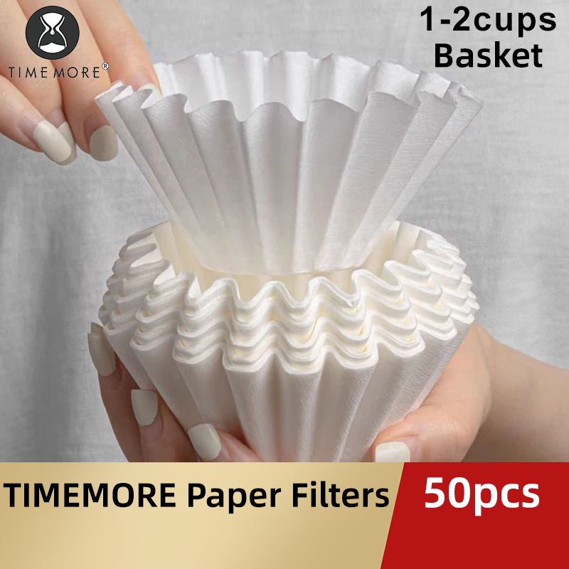 TIMEMORE 1-2Cups Basket Coffee - огляд і ціна Coffee Tea Paper Cups
