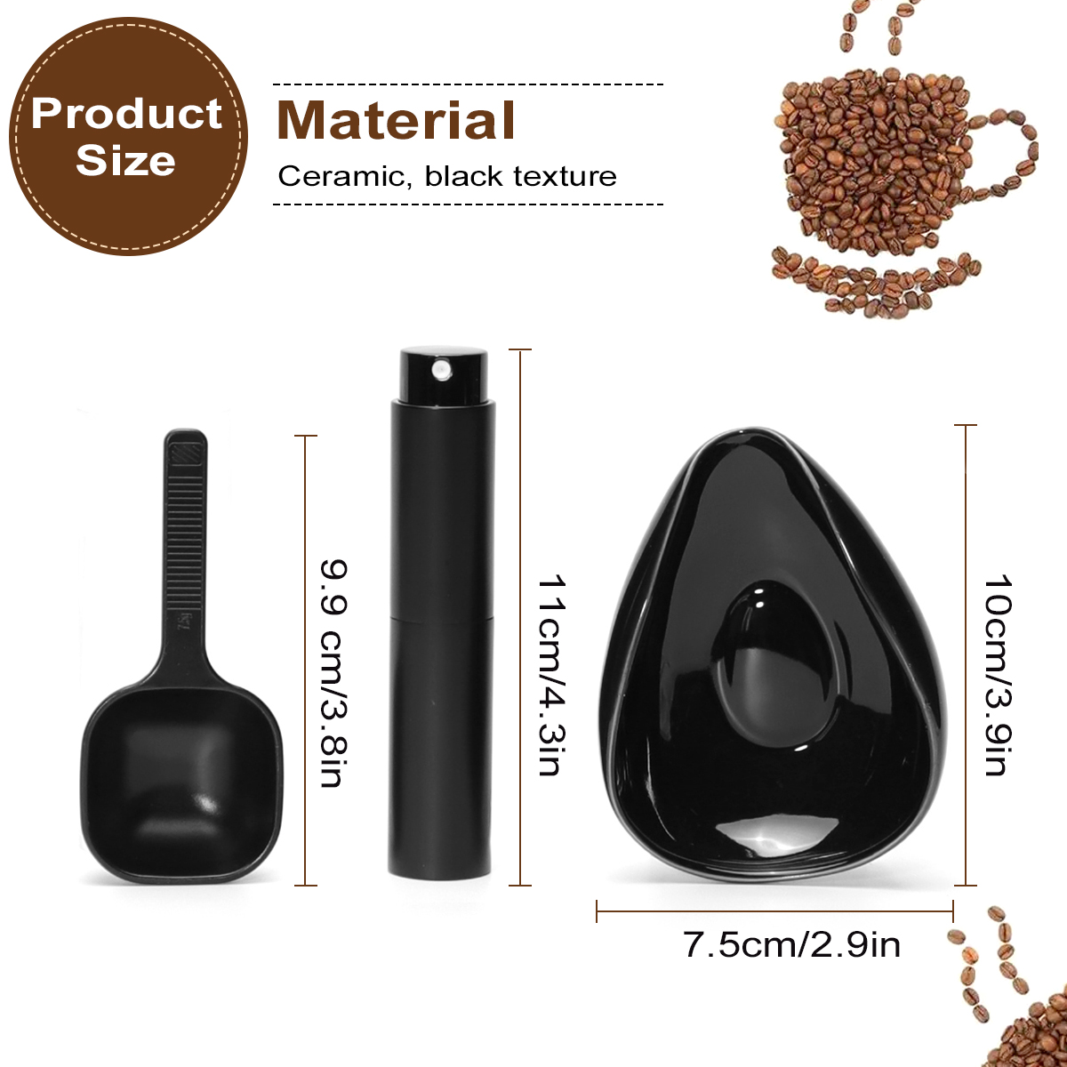 Leeseph Coffee Bean Dosing Cup - огляд і ціна Coffee Tea Spoon