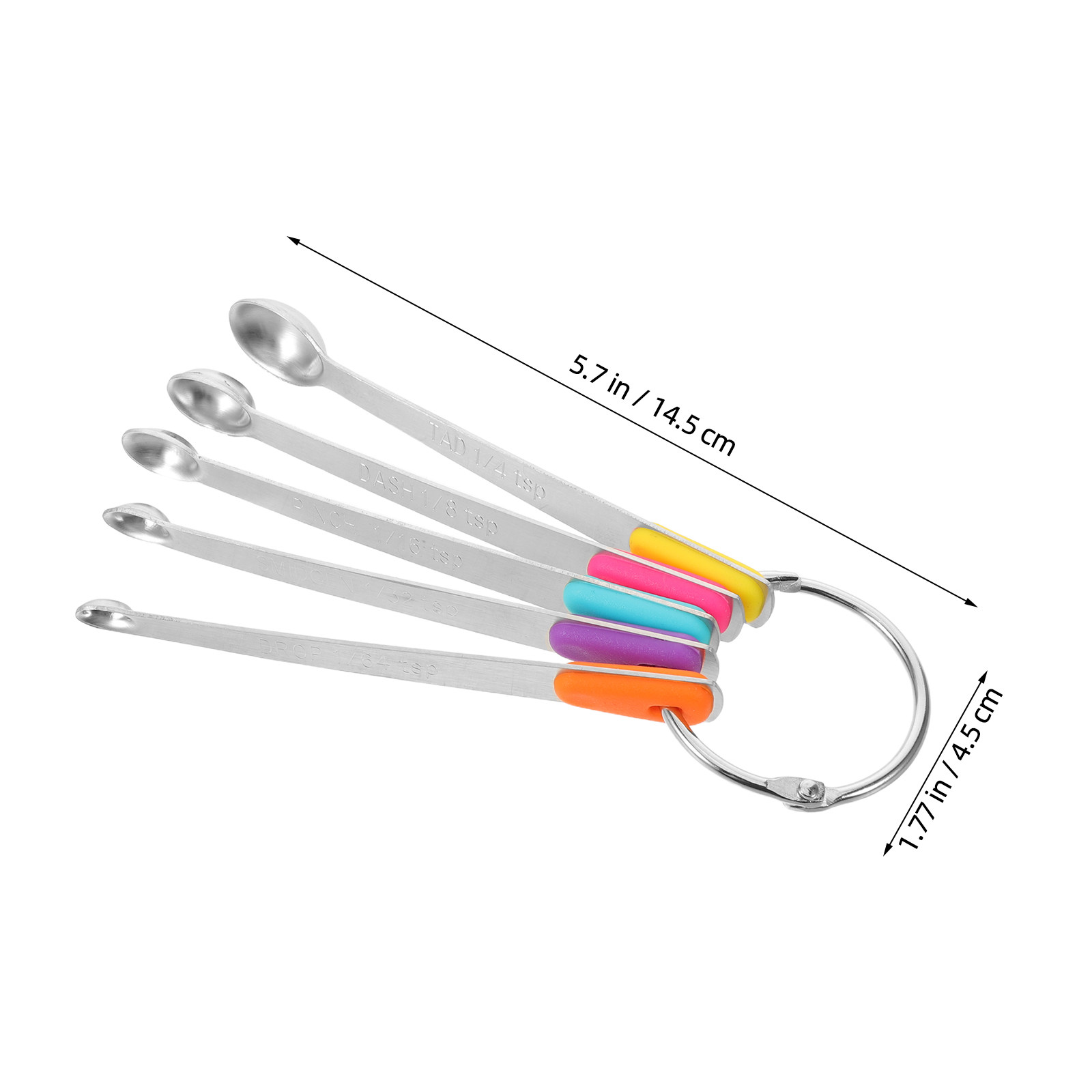 5Pcs Stainless Steel Mini Teas - огляд і ціна Coffee Tea Spoon