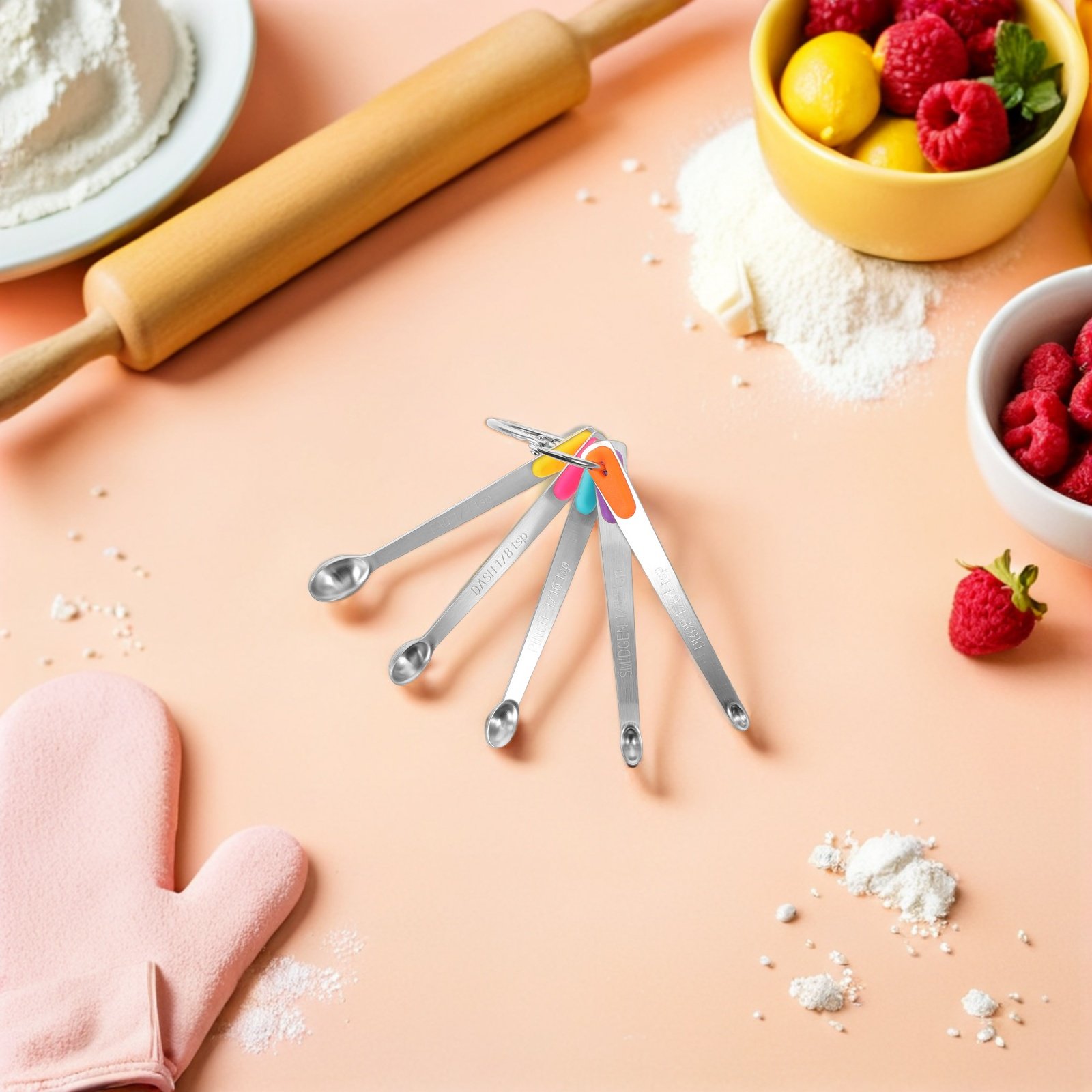 5Pcs Stainless Steel Mini Teas - огляд і ціна Coffee Tea Spoon