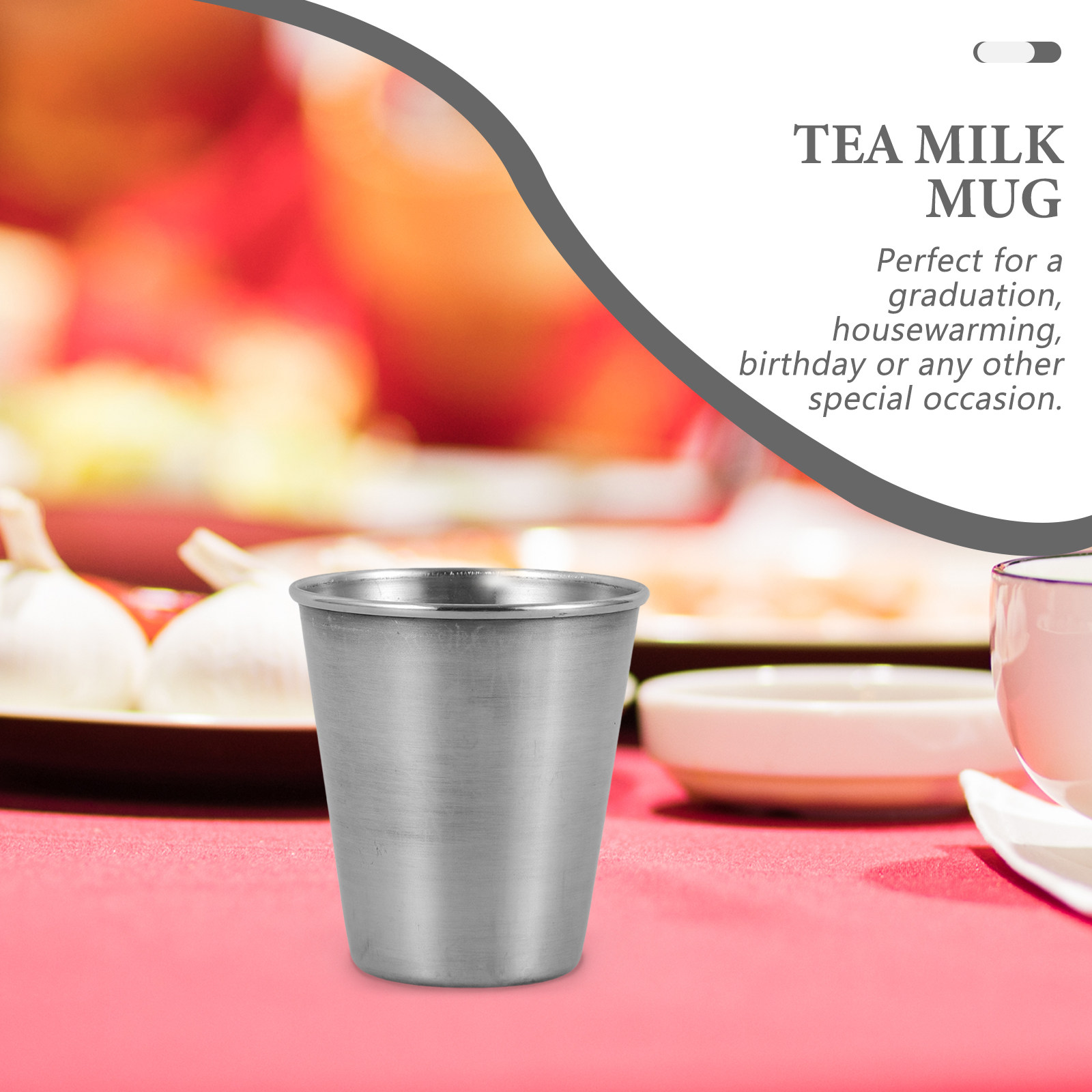 5Pcs Stainless Steel Shot Cups - огляд і ціна Coffee Tea Vodka