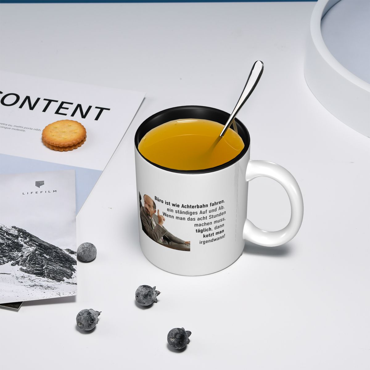 Stromberg Office Wisdom Quote  - огляд і ціна Coffee And Tea Quotes Funny