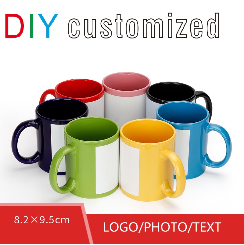 Black Cup DIY LOGO Ceramic 350 - огляд і ціна Coffee Tea Photos