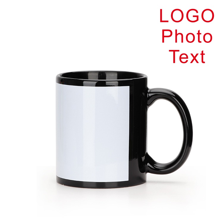 Black Cup DIY LOGO Ceramic 350 - огляд і ціна Coffee Tea Photos
