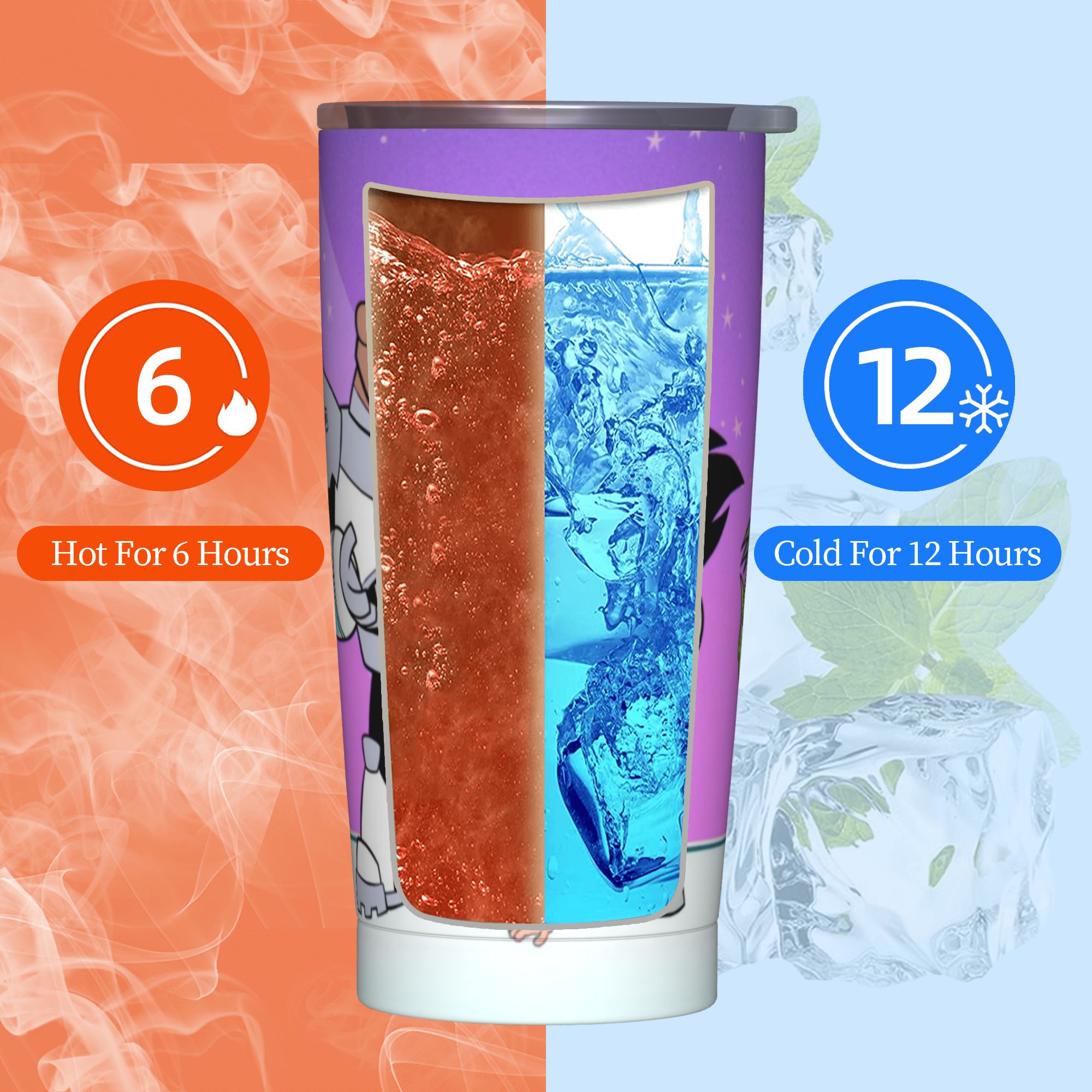 Teen Go Cartoon Tumbler Vacuum - огляд і ціна Double Wall Mug