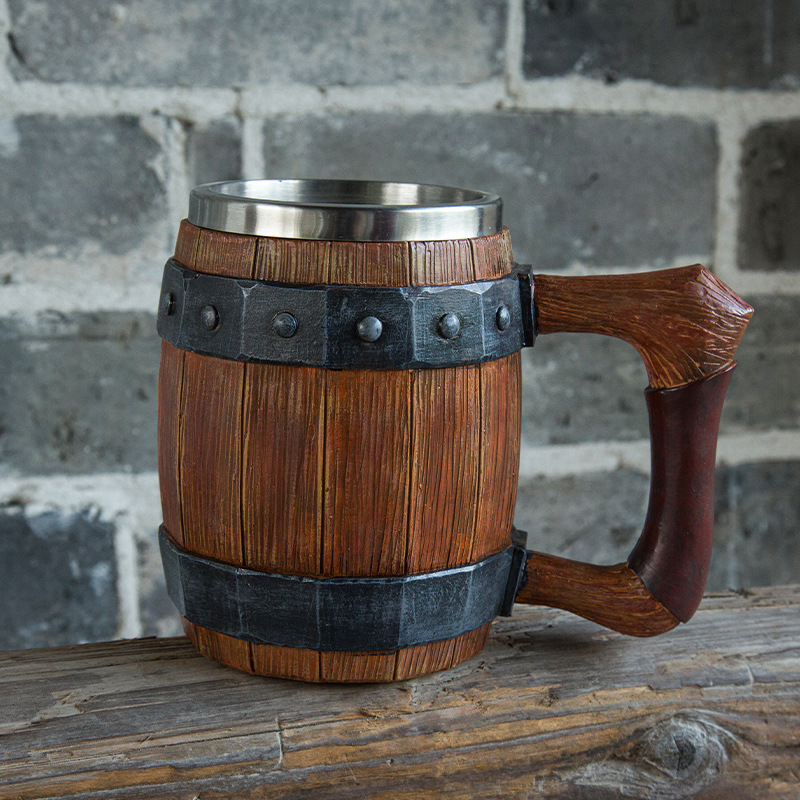 Viking Retro Beer Mug Resin 30 - огляд і ціна Double Wall Mug
