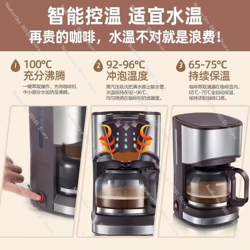Compact Home Drip Coffee Maker - огляд і ціна Coffee Tea Maker Combo