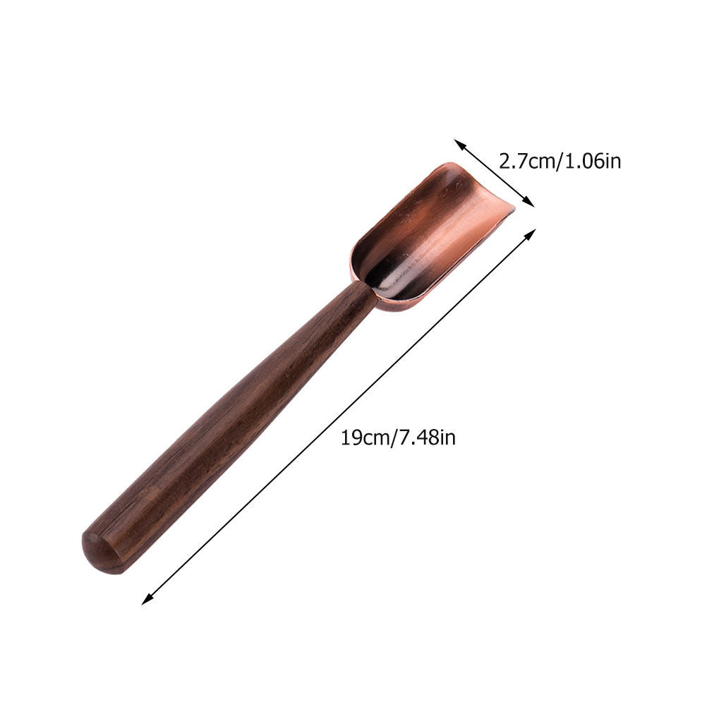 Vintage Long Handle Wooden Tea - огляд і ціна Coffee Tea Leaf