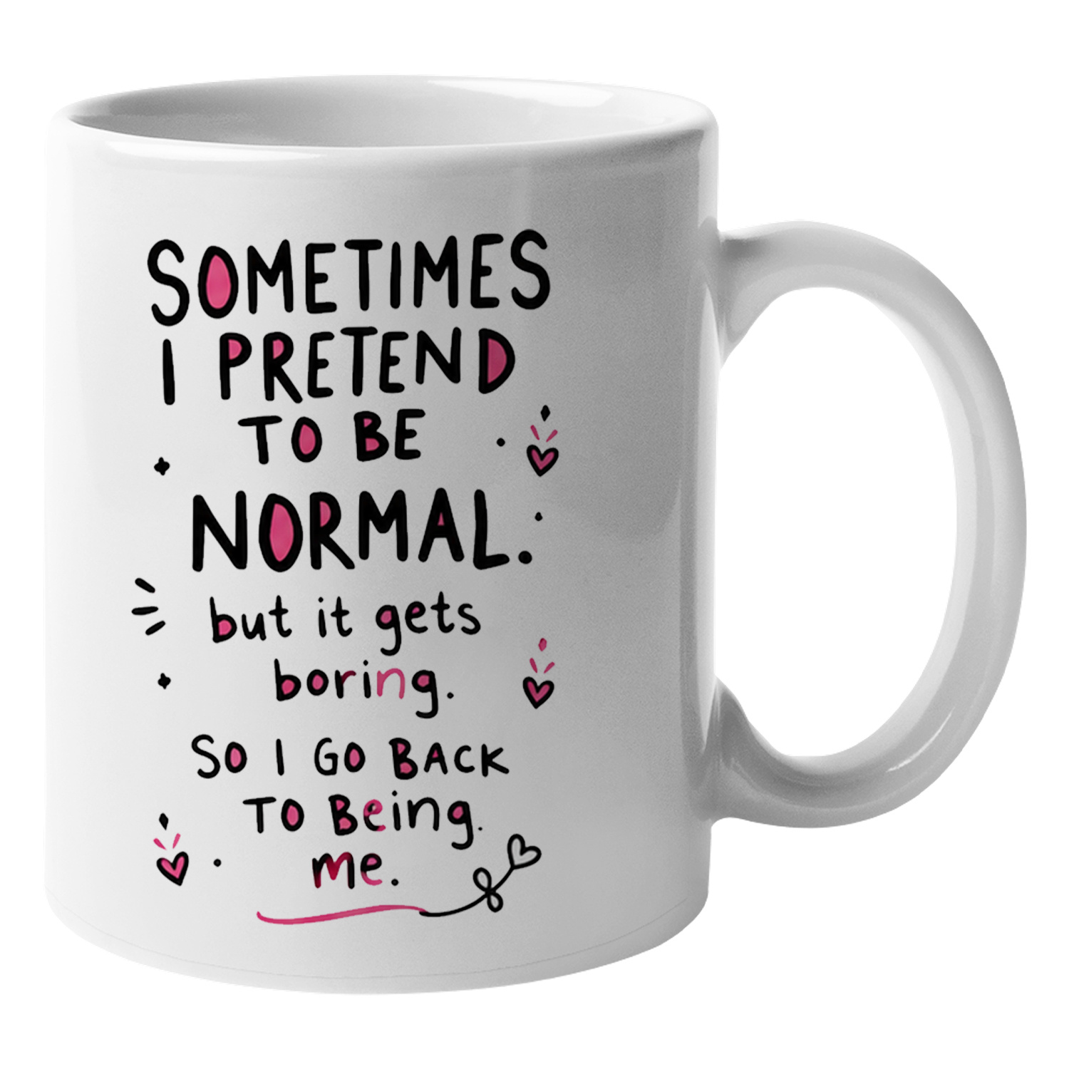 Sometimes I Pretend To Be Norm - огляд і ціна Coffee And Tea Quotes Funny