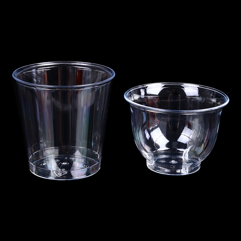 30-50pc Clear Plastic Disposab - огляд і ціна Coffee Jelly Tea