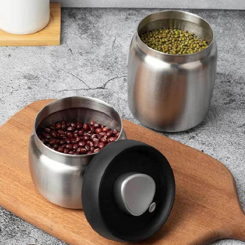 304 Stainless Steel Coffee Bea - огляд і ціна Coffee Tea And Sugar Canisters