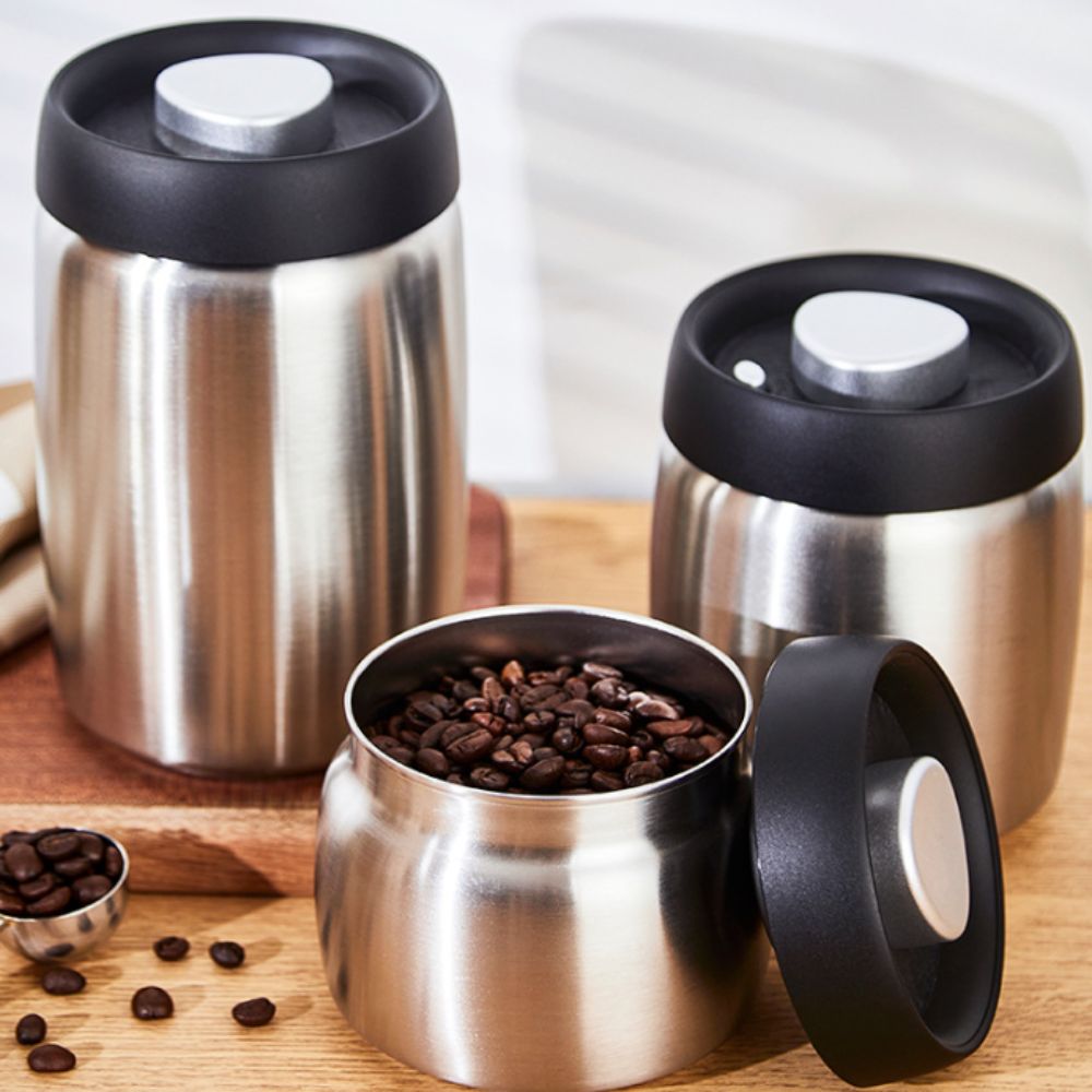 304 Stainless Steel Coffee Bea - огляд і ціна Coffee Tea And Sugar Canisters