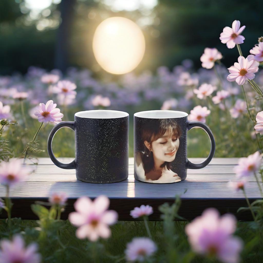 Black ceramic color-changing c - огляд і ціна Coffee Tea Photos
