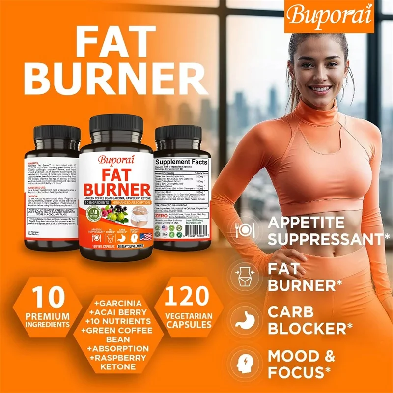 Fat Burner Capsules - Healthy  - огляд і ціна Coffee Tea For Weight Loss