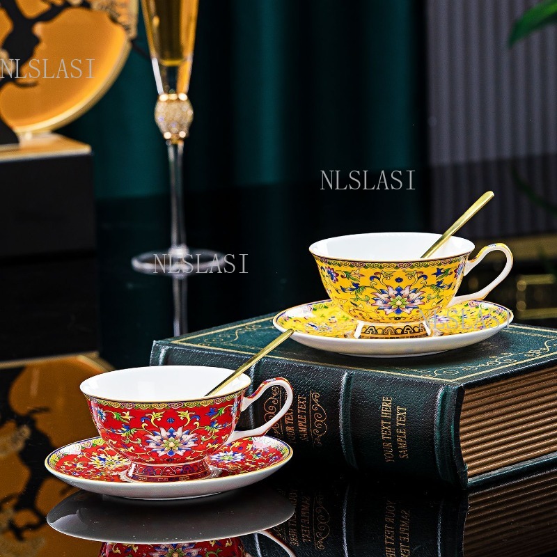 220ml Chinese Floral Bone Chin - огляд і ціна Coffee Tea Spoon