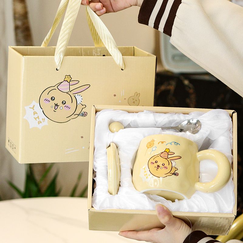 Chiikawa Usagi Ceramic Mug Bir - огляд і ціна Coffee Tea Meaning