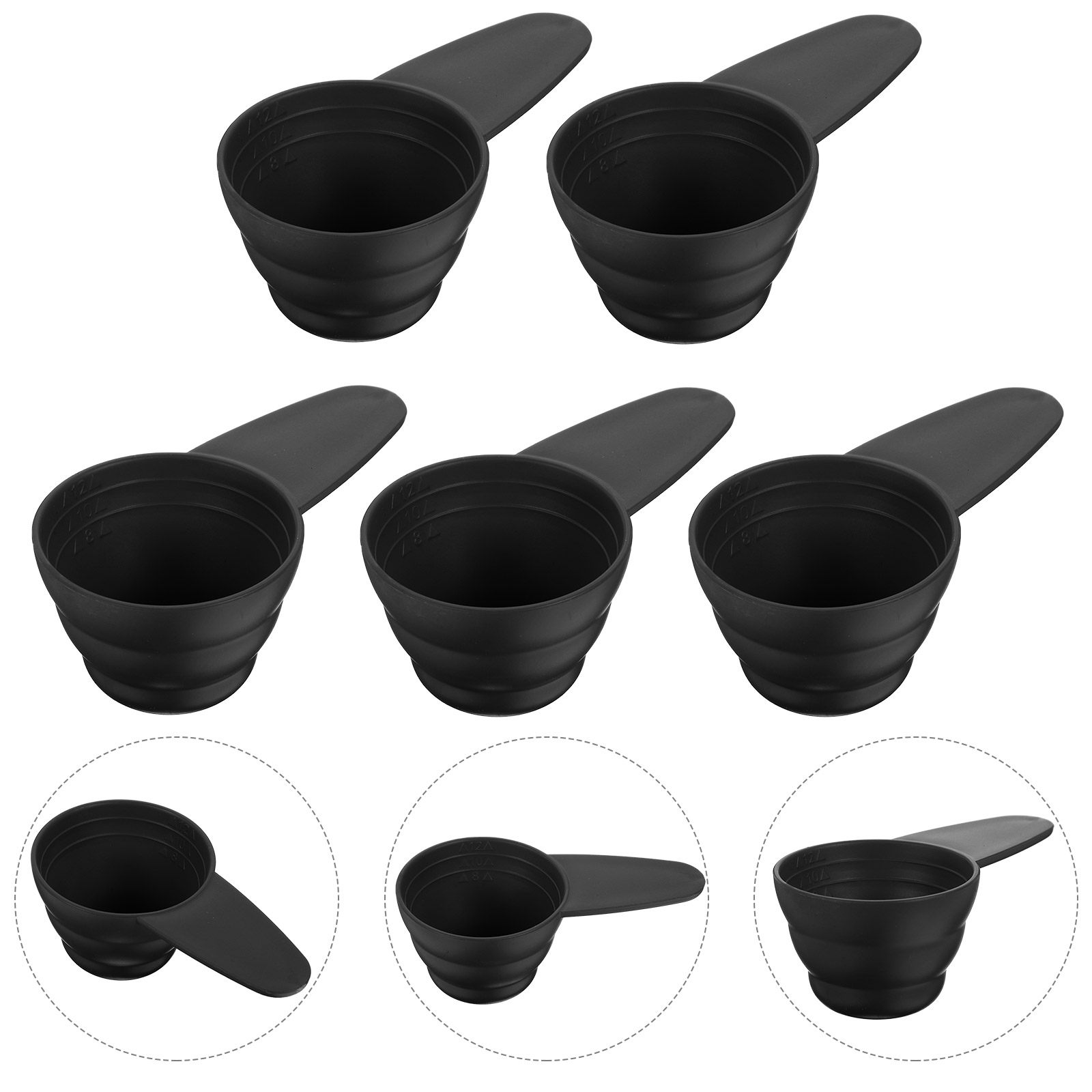 5Pcs Measure Spoon Long Handle - огляд і ціна Coffee Tea Spoon