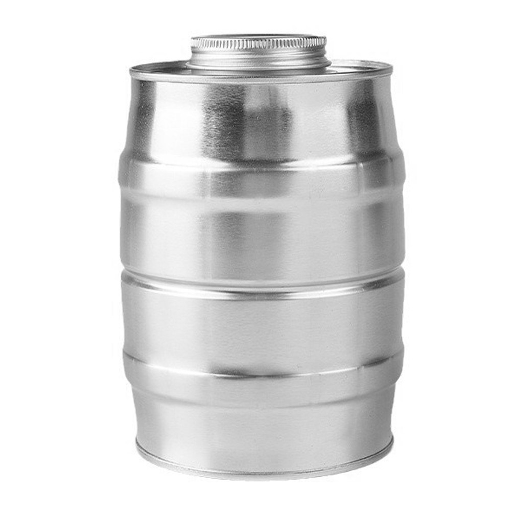 Retro Wine Barrel Shaped Tinpl - огляд і ціна Coffee Tea And Sugar Canisters