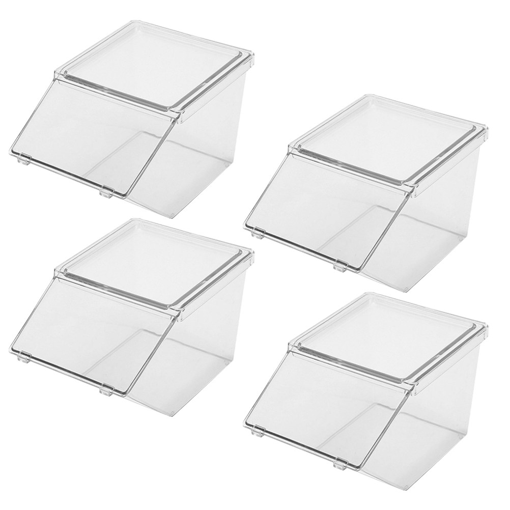 4Pcs Tea Bag Organizer Box Acr - огляд і ціна Tea Coffee Sugar Container