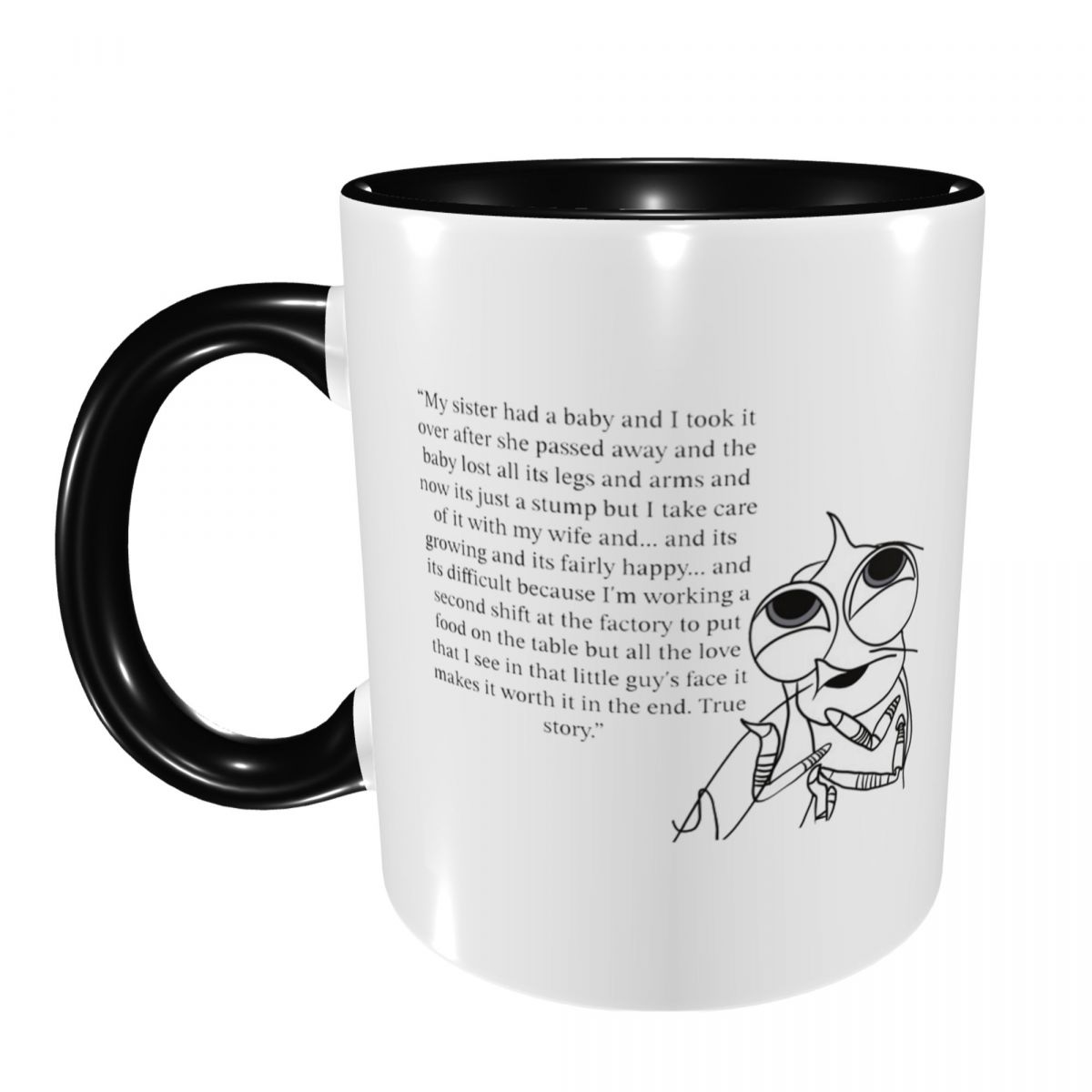 Shark Tales Shrimp Quote Mug F - огляд і ціна Coffee And Tea Quotes Funny