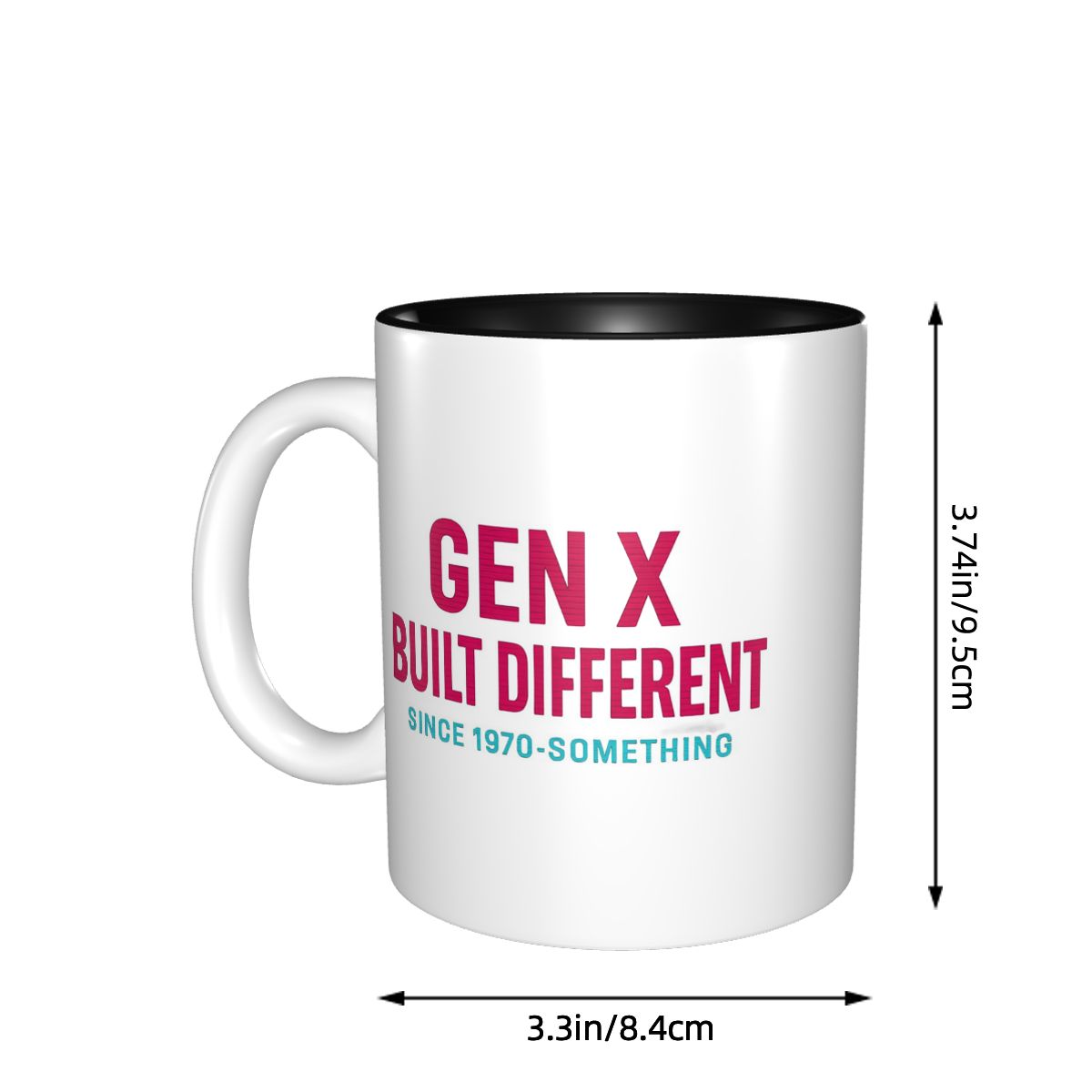 Gen X -Built Different Since 1 - огляд і ціна Coffee Tea Difference
