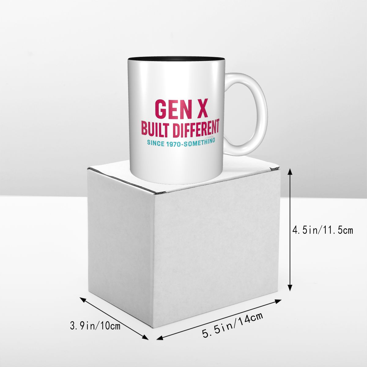 Gen X -Built Different Since 1 - огляд і ціна Coffee Tea Difference