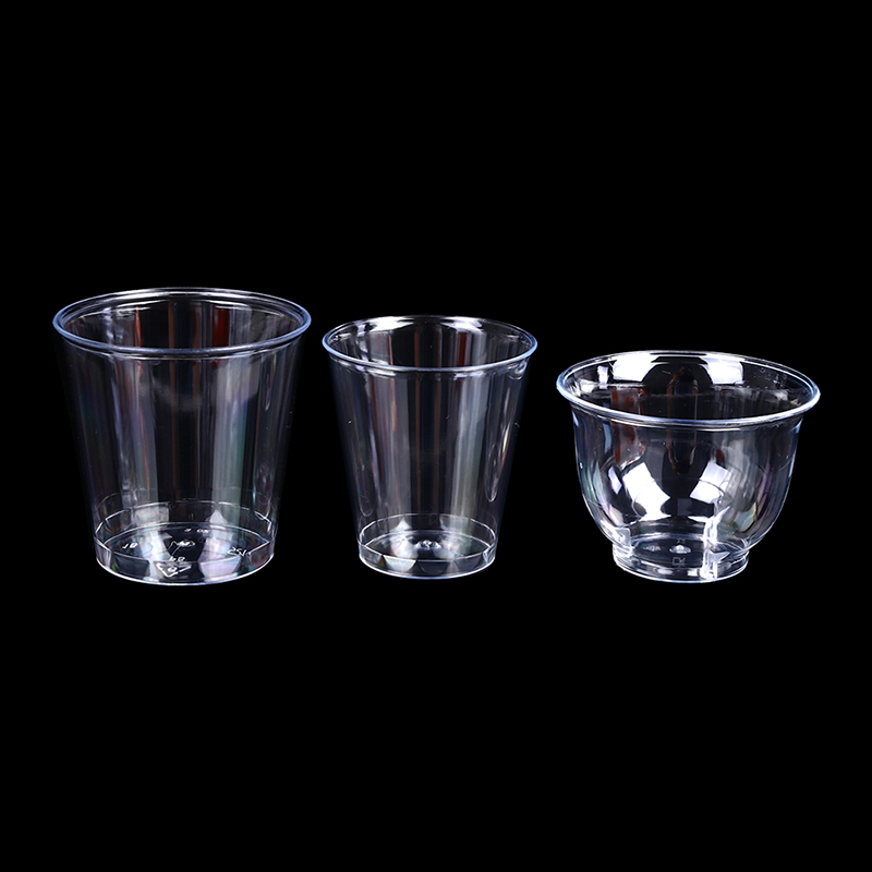 30-50pc Clear Plastic Disposab - огляд і ціна Coffee Jelly Tea