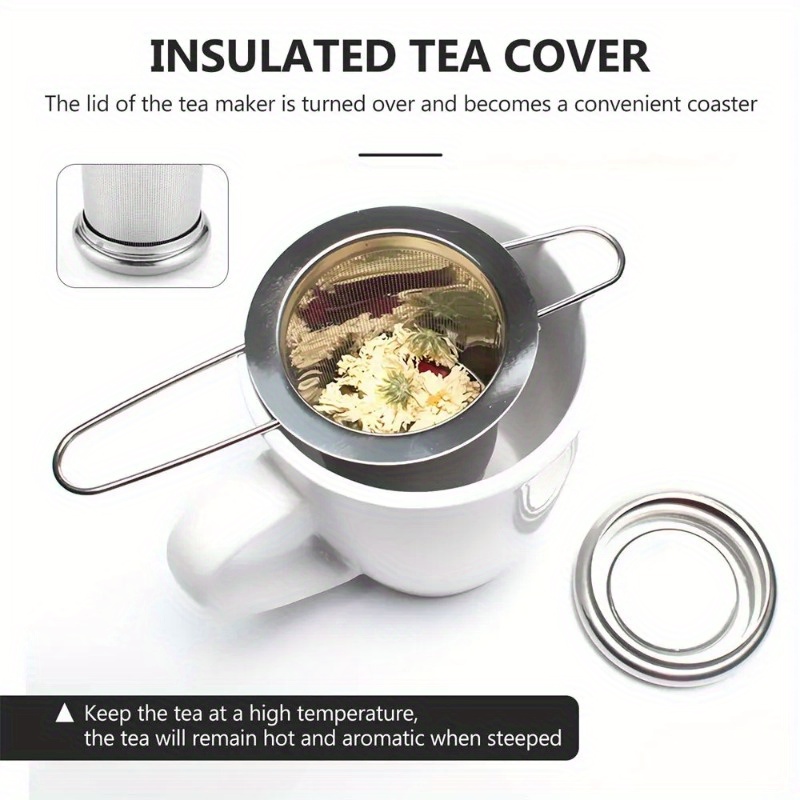 Stainless Steel Mesh Tea Infus - огляд і ціна Coffee Tea Leaf