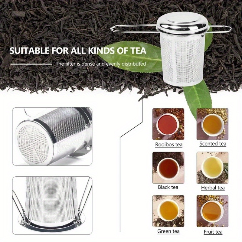 Stainless Steel Mesh Tea Infus - огляд і ціна Coffee Tea Leaf