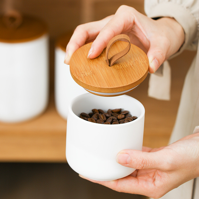 Nordic Ceramic Storage Jar Mat - огляд і ціна Coffee Tea Sugar Canister Set