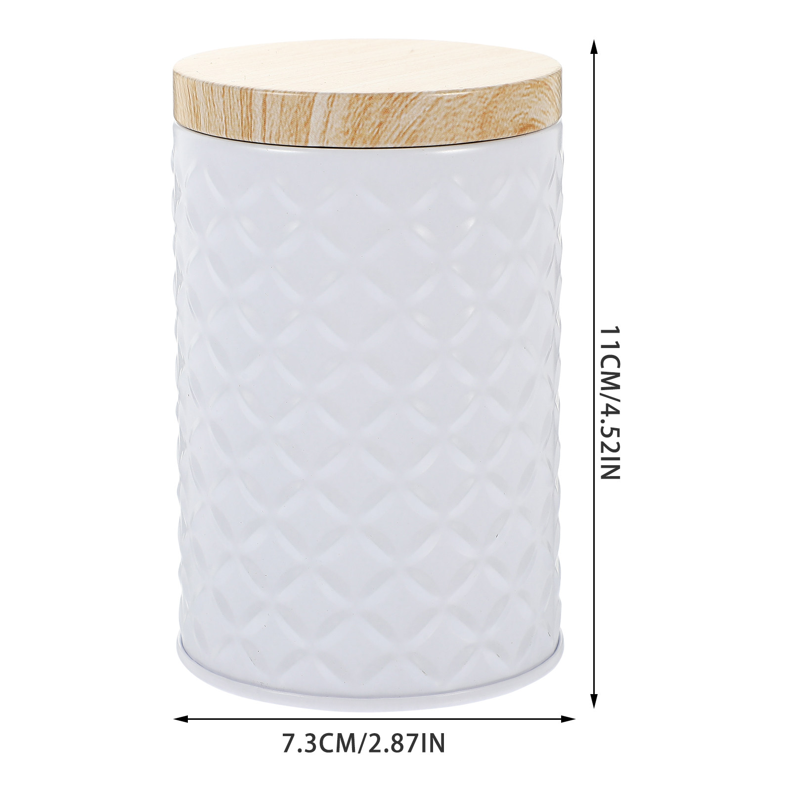 2Pcs Food Grade Tinplate Stora - огляд і ціна Coffee Tea Jars