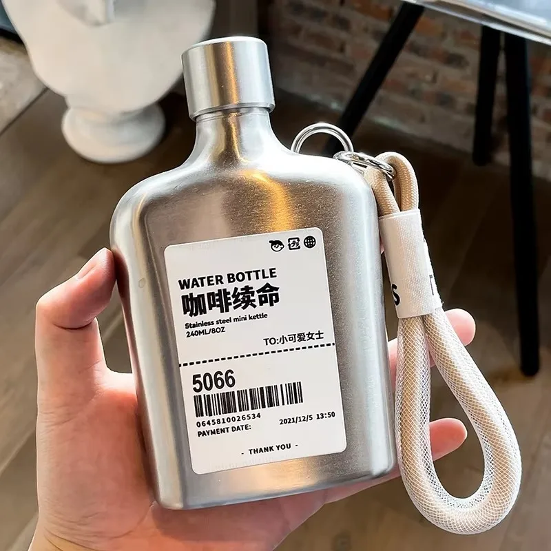9oz Stainless Steel Single-lay - огляд і ціна Coffee Tea Vodka