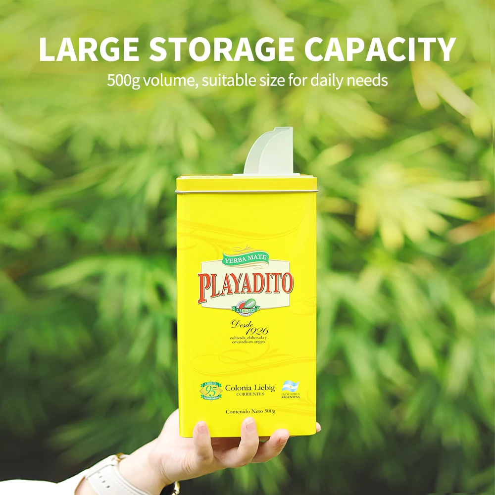 500g Kitchen Organizer with Li - огляд і ціна Tea Coffee Sugar Container