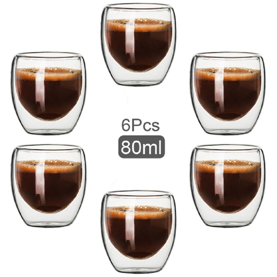 Double Walled Glass Coffee Mug - огляд і ціна Double Wall Mug