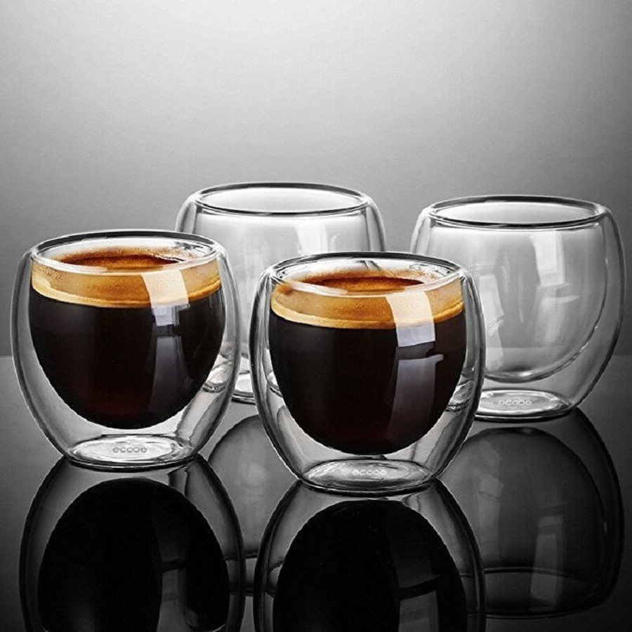 Double Walled Glass Coffee Mug - огляд і ціна Double Wall Mug