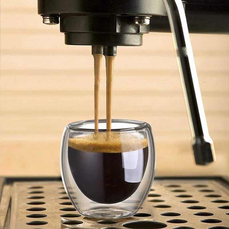 Double Walled Glass Coffee Mug - огляд і ціна Double Wall Mug