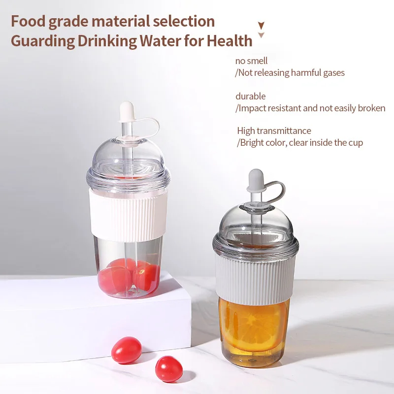yes1pc 430ml Portable Flip Str - огляд і ціна Coffee Jelly Tea