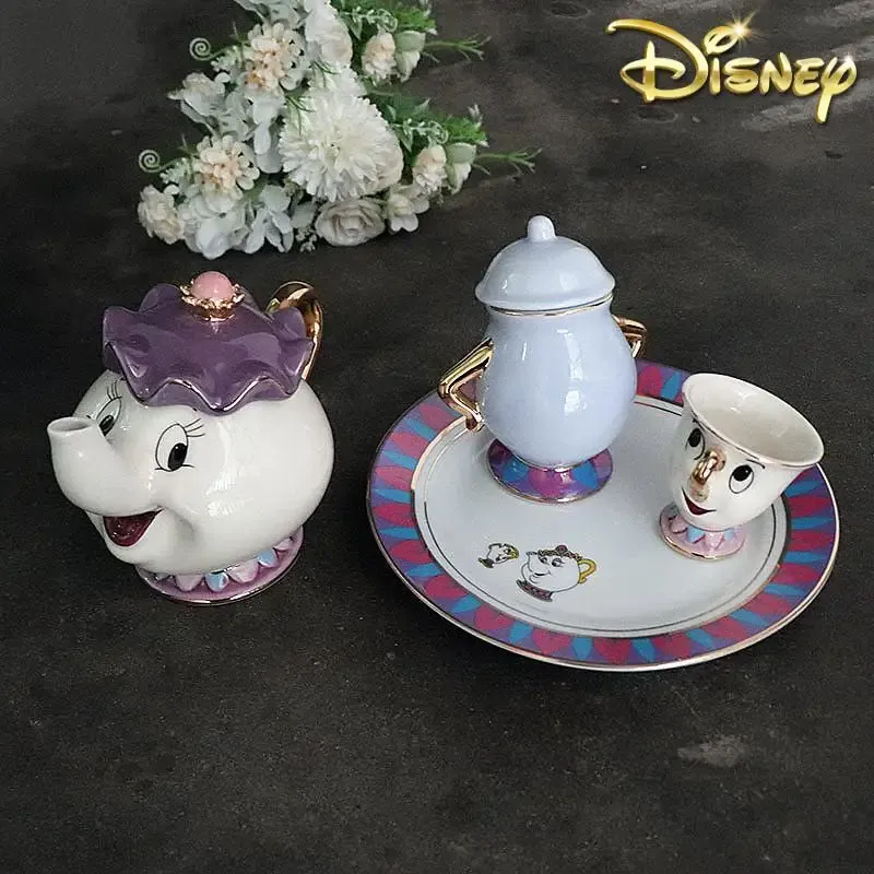 Hot Teapot Cartoon Beauty And  - огляд і ціна Coffee Tea Jars