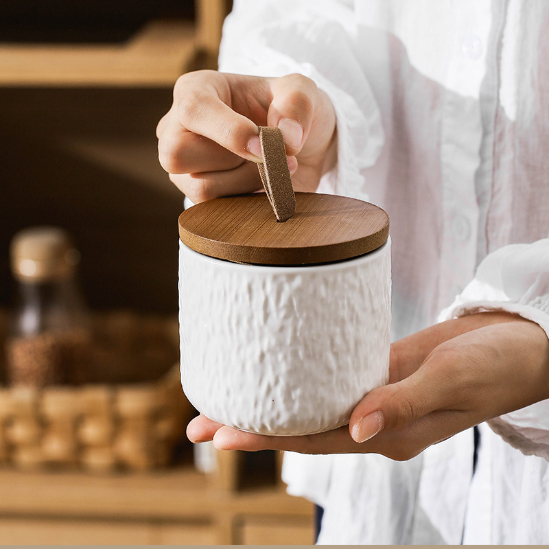 Rock Pattern Ceramic Tea Stora - огляд і ціна Tea Coffee Sugar Container